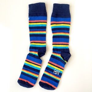 HS by Happy Socks Men's 1 Pair Crew Socks - One Size - New without Tags